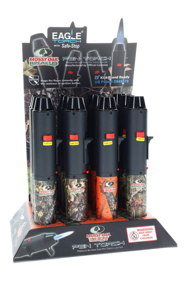 PT132MOK. EAGLE TORCH® 7" Camouflage Pen-Torch.