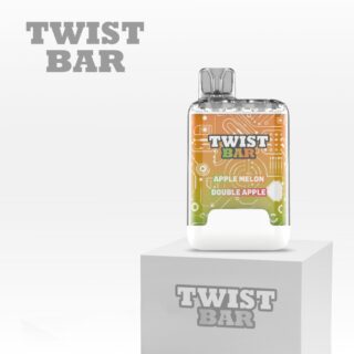 TWIST BAR Disposable Vape (Bold 50) 10K (Apple Melon / Double Apple)