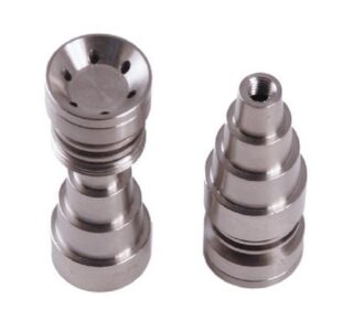 Domeless 6 in 1 Titanium Nails 10mm 14mm 18mm Joint Male and Female