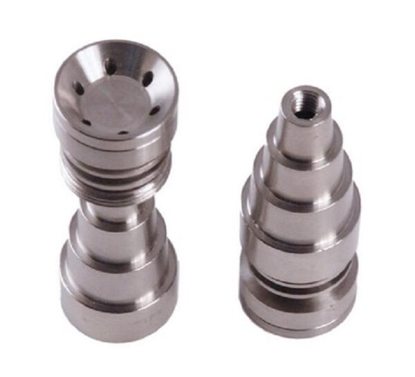 Domeless 6 in 1 Titanium Nails 10mm 14mm 18mm Joint Male and Female