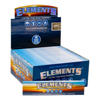 ELEMENTS King Size Slim Rolling Papers- Box of 50