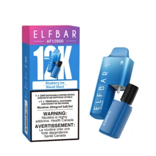 Elf Bar Af 12000 Disposable Vape Blueberry Ice
