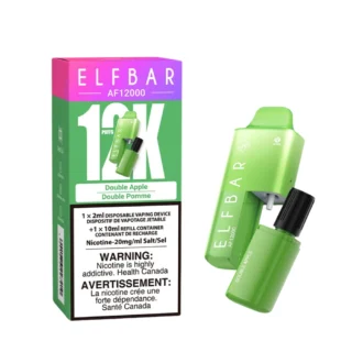 Elf Bar Af 12000 Disposable Vape Double Apple