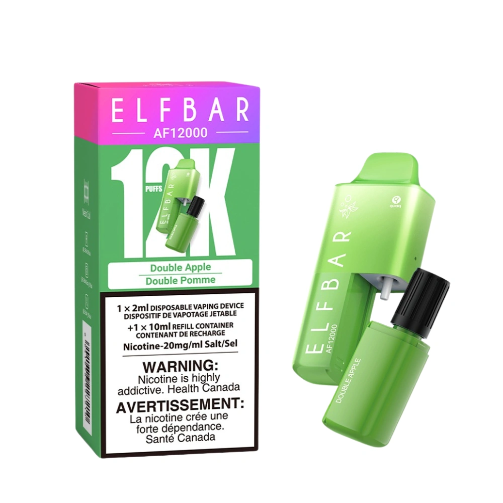 Elf Bar Af 12000 Disposable Vape Double Apple