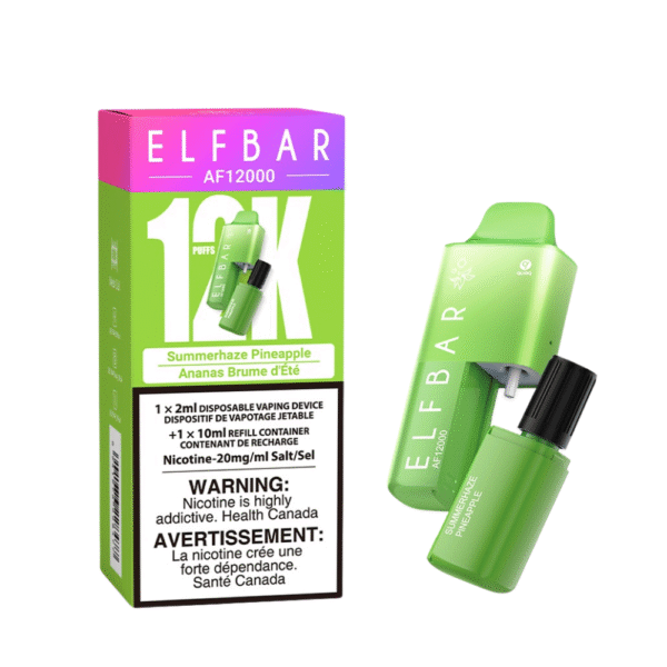 Elf Bar Af 12000 Disposable Vape Summerhaze Pineapple