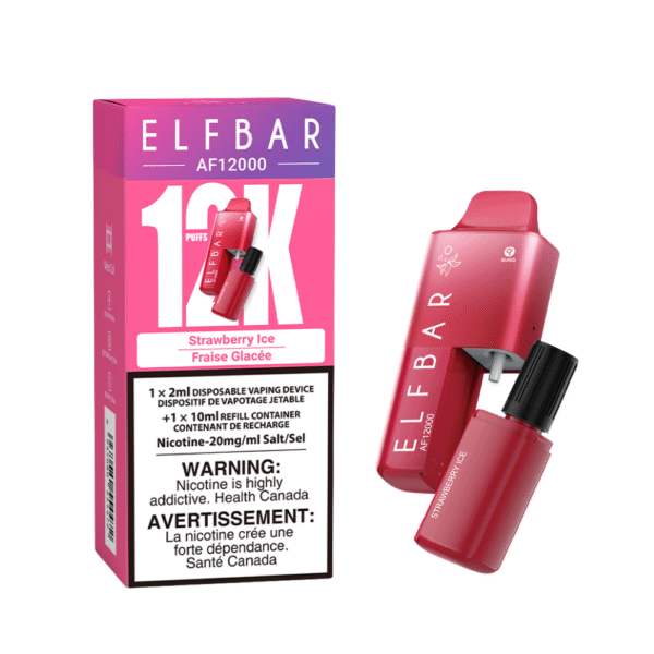 Elf Bar Af 12000 Disposable Vape Strawberry Ice