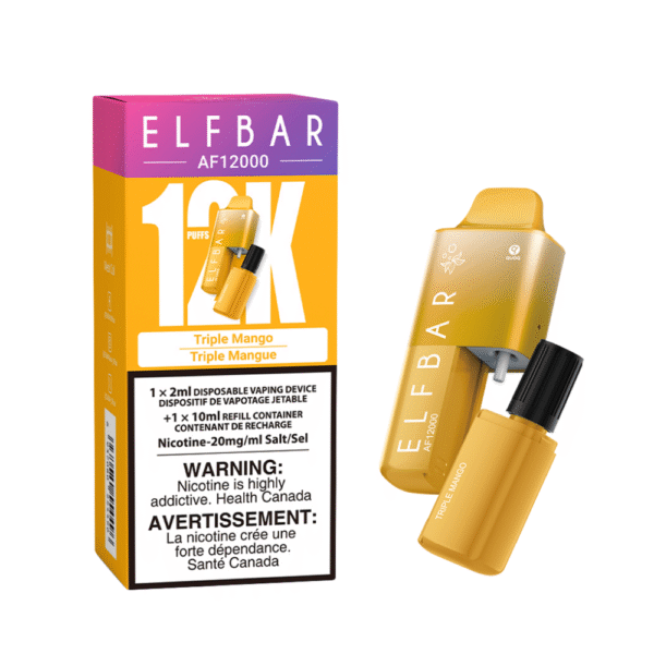 Elf Bar Af 12000 Disposable Vape Triple Mango