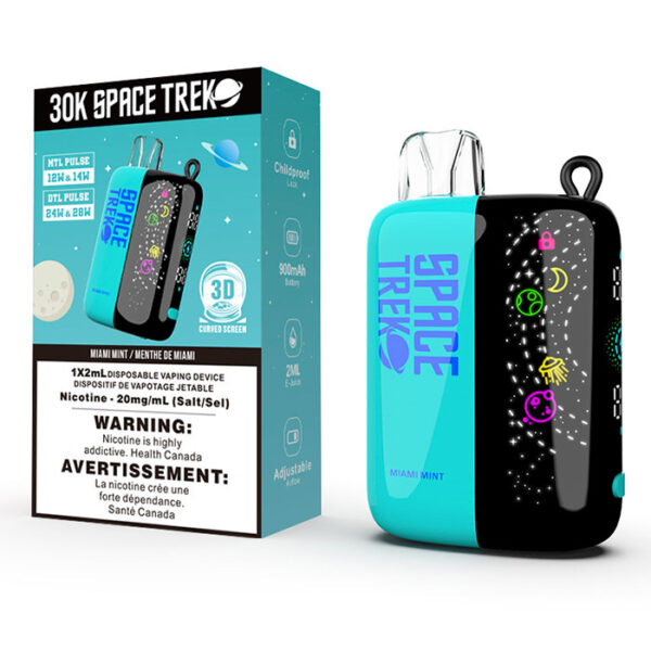 Miami Mint Space Trek 30000 Puffs Disposable Vape Ct 5