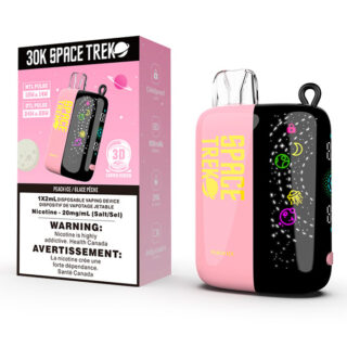 Peach Ice Space Trek 30000 Puffs Disposable Vape Ct 5