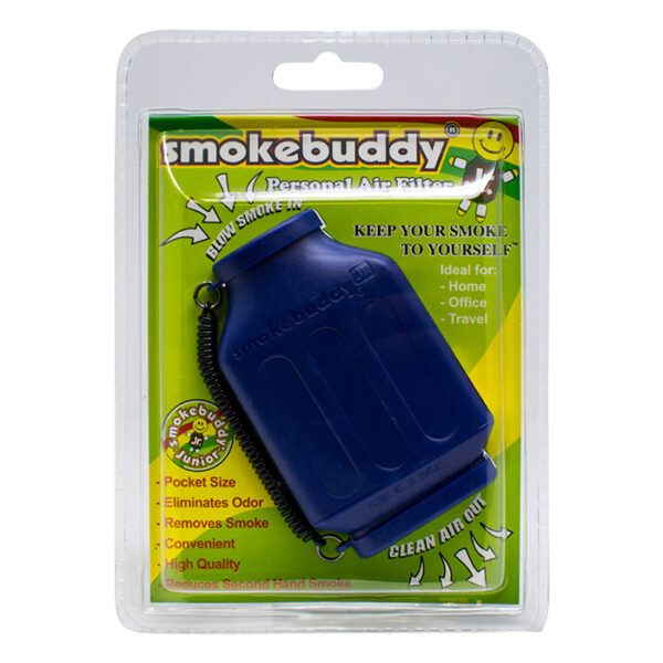 Smokebuddy JUNIOR - Personal Air Filter Purifier (Blue)
