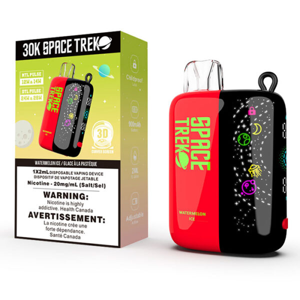 Watermelon Ice Space Trek 30000 Puffs Disposable Vape Ct 5