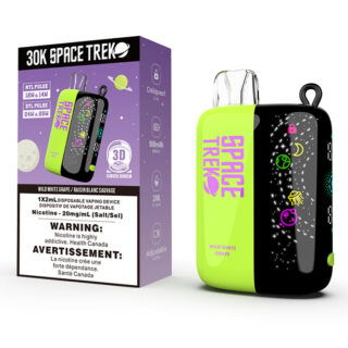 Wild White Grape Space Trek 30000 Puffs Disposable Vape Ct 5
