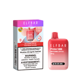 ELF Bar Prime Disposable Vape - 5ct  Watermelon Ice