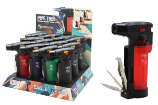 EAGLE TORCH PIPE TOOL WITH SIDE TORCH PT101PT 12CT/PACK