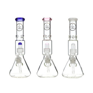 TM-234 14 INCH  BEAKER BONG WITH DONUT PERCULATOR