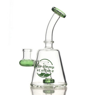 TM-302 GREEN DAB BONGS 6 INCH