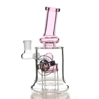Glass Dab Rig Set Pink Bong