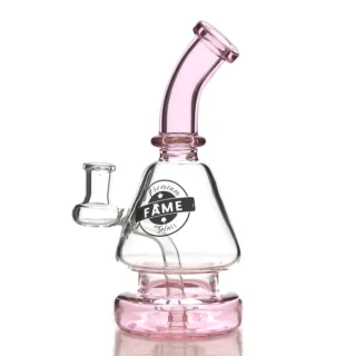 Pink Dab Bong 8 Inch