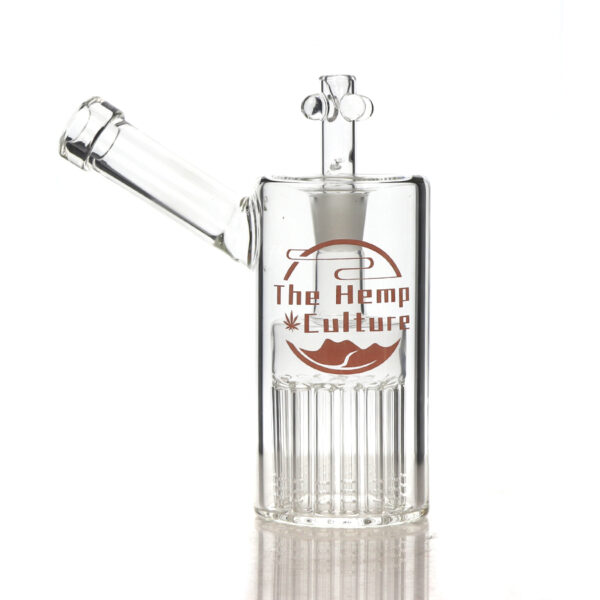 TM-307 PINK 8 INCH BUBBLE WITH TREE PERC