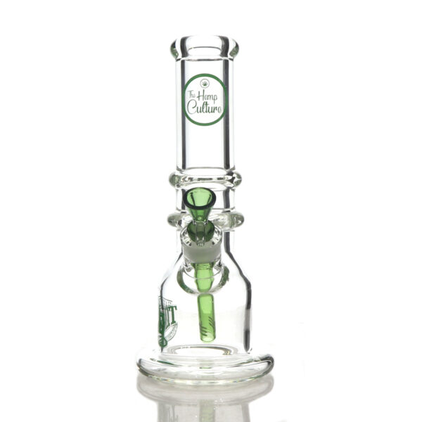 TM-312  GREEN 12 INCH BOTTLE TYPE BEAKER BONG - Image 2