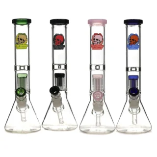 12 inch beaker with tree perc