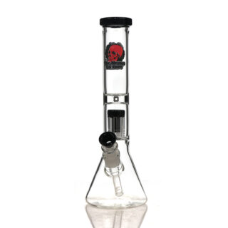 TM-313 BLACK  12 INCH BEAKER WITH TREE PERC