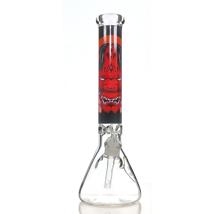red 16 inch and 7mm glass beaker