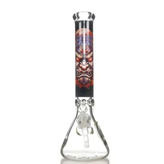 white 16 inch and 7mm glass beaker