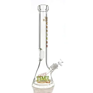 rasta beaker bong with logo 18 inch and 9mm