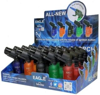 EAGLE TORCH MINI-ANGLE V2 SAFE-STOP 20CT/ DISPLAY - PT116B