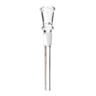 4.7 Inch 14mm Male Pipes Glass Downstem With Bowl Adapter