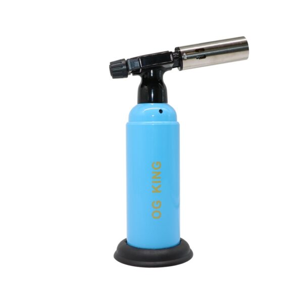 8 Inch - OG KING  Blow Torch - Dual Flame - Blue - Image 2