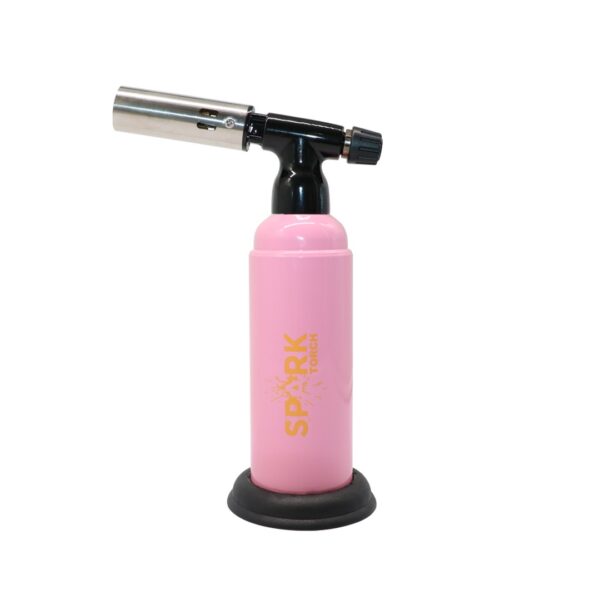 8 Inch - OG KING  Blow Torch - Dual Flame - Pink
