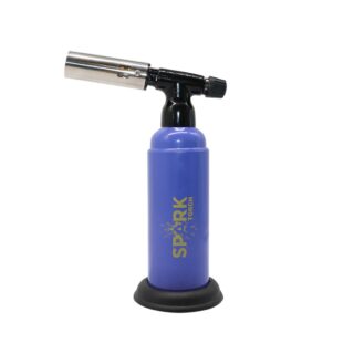 8 Inch - OG KING  Blow Torch - Dual Flame - Purple
