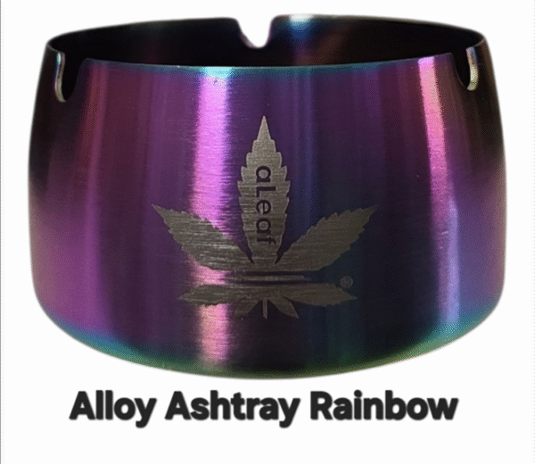 Aleaf Alloy Ashtray Rainbow