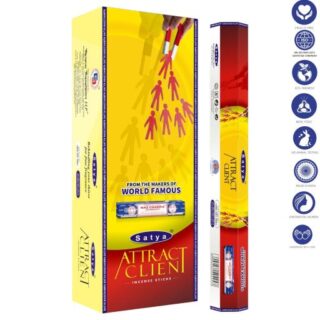 Satya Attract Client Incense Sticks 9''