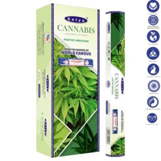 Satya Cannabis Incense Sticks 9''