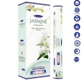 Satya JASMINE Incense Sticks & Burns 45 MinutesStick 9''