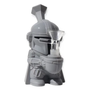 Star Wars The Mandalorian Silicone Bong  Grey