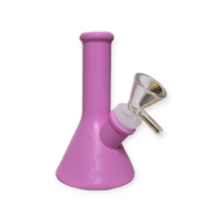 TM - 05 MINI SILICON BEAKER - PURPLE