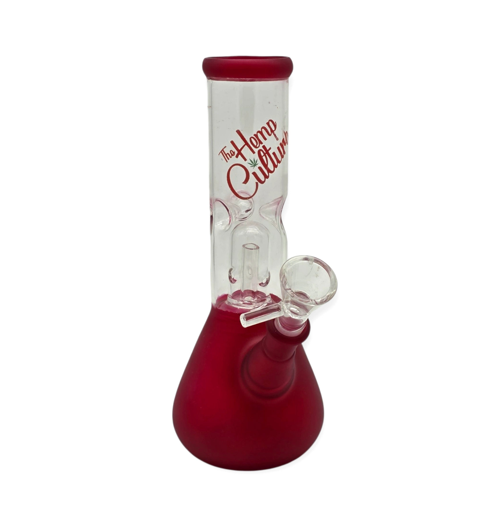 Red 8 Inch Bong