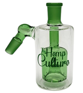 TM-1898  Green  Ash catcher - 45 Degree Joint 14mm