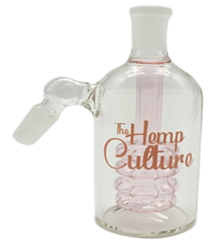 TM-1945 Pink Donut Perc Ash Catcher - 45 Degree Joint 14mm