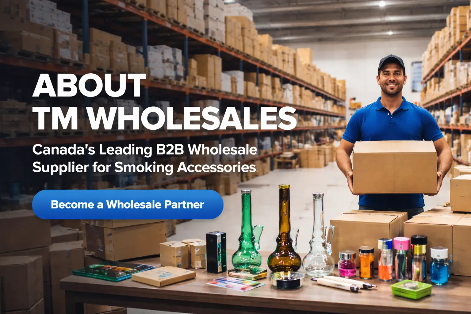 Canada’s B2B Smoke Accessories Wholesale Supplier