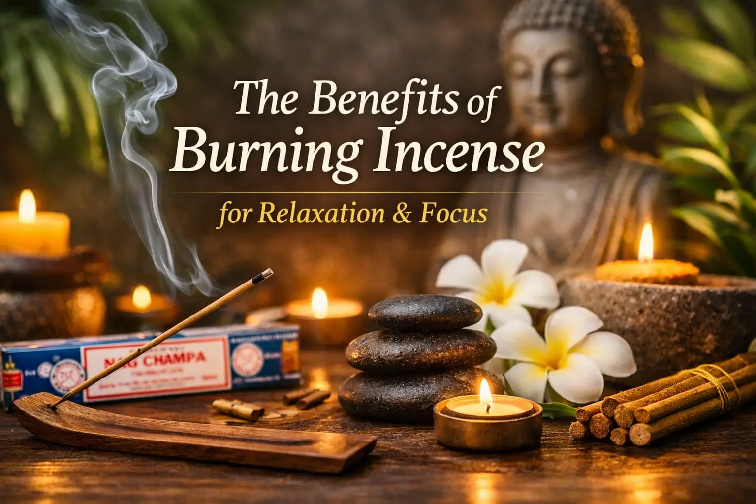 benefits of burning incense