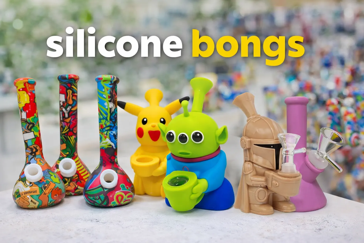 silicone bongs